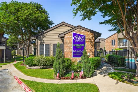 Oaks of denton - Oaks of Denton is located at 425 Bernard Street Denton, TX and is managed by Westdale Real Estate Investment and Management, a reputable property management company with verified listings on RENTCafe. Oaks of Denton offers Studio to 3 bedroom apartments ranging in size from 366 to 987 sq.ft. Amenities include Bike …